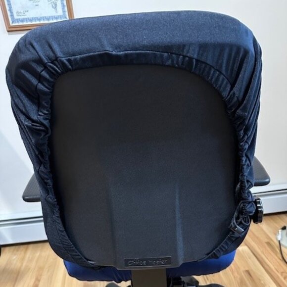 Office Chair Cover, Removable, Washable, Slipcover, Protector, Seat Cover, BLACK - Picture 2 of 11